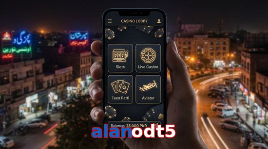 Main screen of Alanodt5 app page for PK players