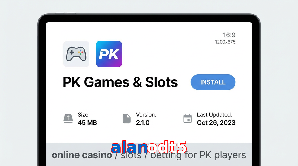 Game list for Alanodt5 gameapk section